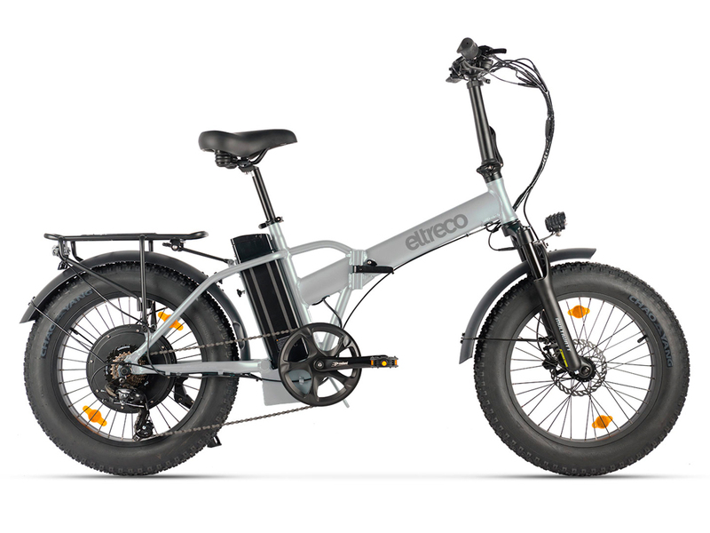 Электрофэтбайк Eltreco MULTIWATT (серебристый матовый)