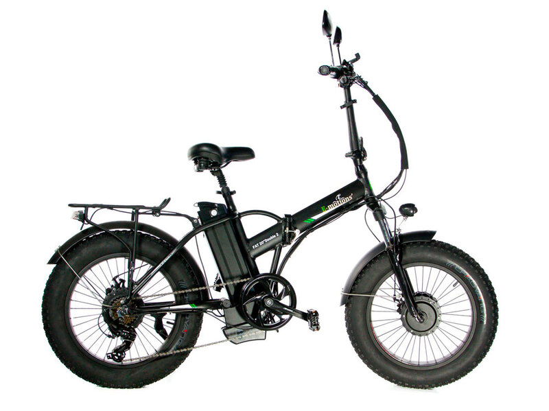 Электрофэтбайк E-motions Fat 20 Double 2 V2 (Полный привод)