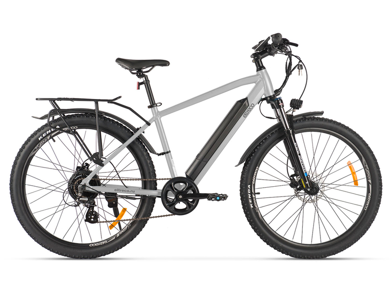 Электровелосипед Eltreco XT 850 Pro (серебристый матовый)