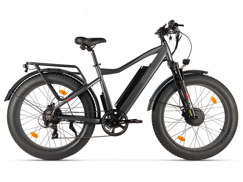 Электрофэтбайк Eltreco BigCat Dual Next PRO (черный матовый)