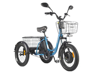 Электровелосипед Eltreco Porter Fat 700 (синий матовый)