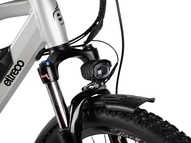 Электровелосипед Eltreco XT 850 Pro (серебристый матовый)