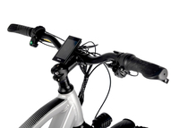 Электровелосипед Eltreco XT 850 Pro (серебристый матовый)