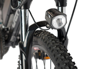 Электровелосипед Benelli E-MTB Alpan 27.5 (черно-красный)