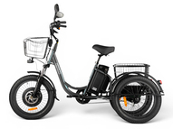 Электровелосипед Eltreco Porter Fat 500 (серебристый матовый)