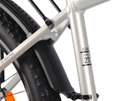 Электровелосипед Eltreco XT 850 Pro (серебристый матовый)