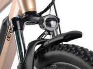 Электровелосипед Eltreco Ultra Max Pro (Серо-зеленый)