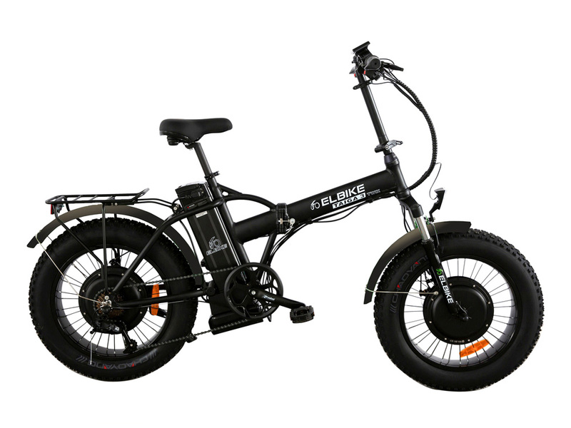 Электрофэтбайк Elbike Taiga 2 Twix (Черный)