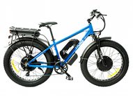 Электрофэтбайк Elbike Phantom Twix 2000 (Черный)