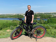 Электрофэтбайк Elbike Phantom Twix (Синий)