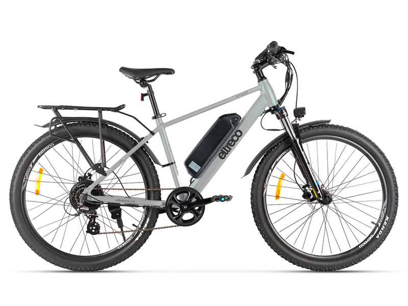 Электровелосипед Eltreco XT 850 new (серебристый матовый)