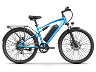 Электровелосипед QRONGE Zephyr (синий)