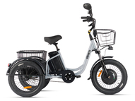 Электровелосипед Eltreco Porter Fat 500 (серебристый матовый)