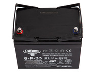 Тяговый аккумулятор RuTrike 6-F-33 (12V33A/H C20)