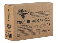 Тяговый аккумулятор RuTrike TNG6-10 (6V10A/H C20)
