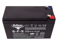 Тяговый аккумулятор RuTrike 6-F-9 (12V9A/H C20)