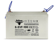 Свинцово-кислотный тяговый гелевый аккумулятор RuTrike 6-EVF-100 (12V100A/H C3)